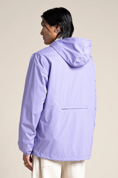 Passy - Raincoat Windbreaker Short - Flotte color parma violet #couleur_parme