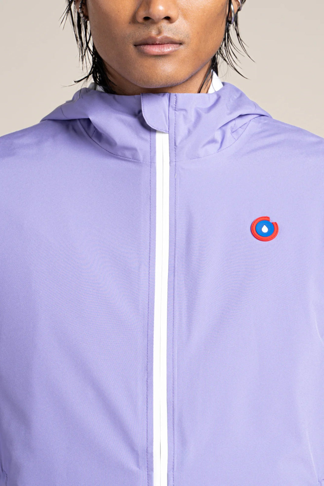 Passy - Raincoat Windbreaker Short - Flotte color parma violet #couleur_parme