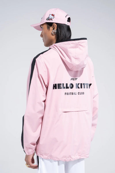 Passy - Waterproof Short Windbreaker Jacket - Flotte x Hello Kitty #couleur_bonbon