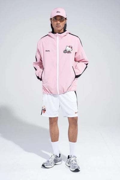 Passy - Waterproof Short Windbreaker Jacket - Flotte x Hello Kitty #couleur_bonbon