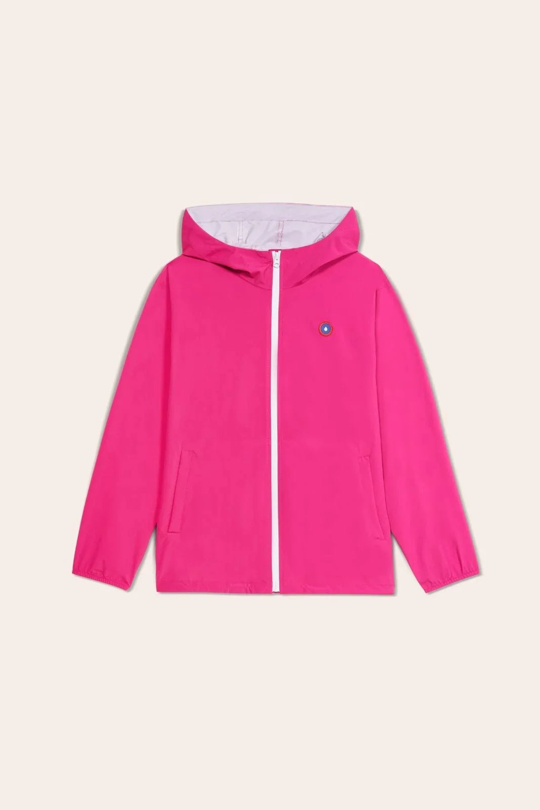 Passy - Raincoat Windbreaker Short - Flotte #couleur_fuschia