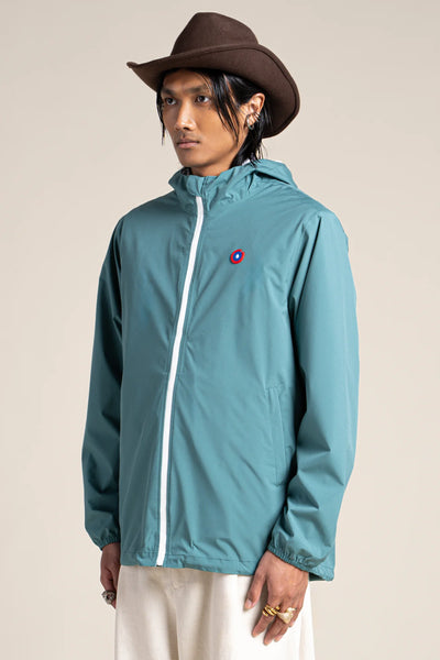 Passy - Raincoat Windbreaker Short - Flotte #couleur_emeraude