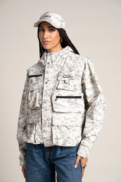 Saint Cyr - multi-pocket jacket - Flotte pixel-camo color print #couleur_pixel-camo