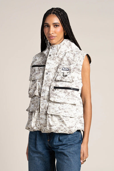 Saint Cyr - multi-pocket jacket - Flotte pixel-camo color print #couleur_pixel-camo