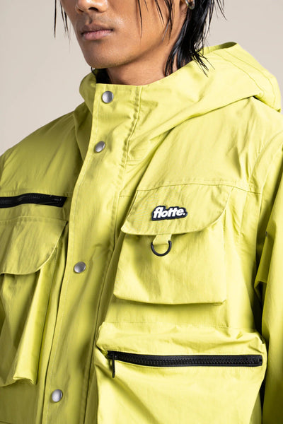 Saint Cyr - multi-pocket jacket - Flotte matcha color #couleur_matcha