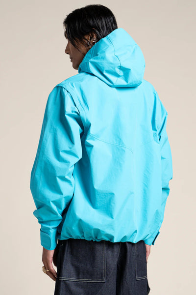 Saint Cyr - multi-pocket jacket - Flotte couleur turquoise #couleur_turquoise