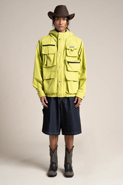 Saint Cyr - multi-pocket jacket - Flotte matcha color #couleur_matcha