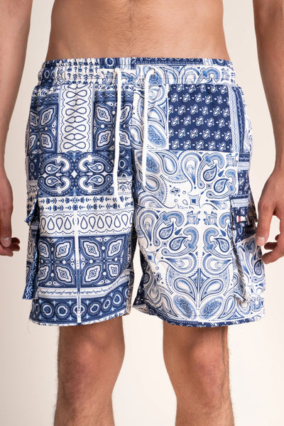 Saint Louis - Swimsuit shorts - Flotte #couleur_bandana