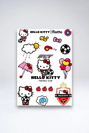 Ephemeral tattoos Flotte x Hello Kitty