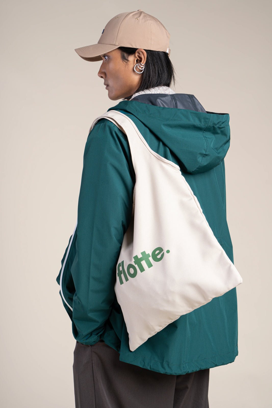 fleet logo totebag in recycled cotton 