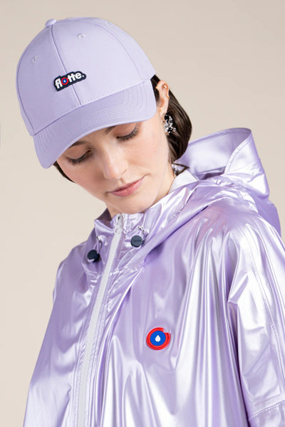 TRIOMPHE metallic rain cape #color_lilac