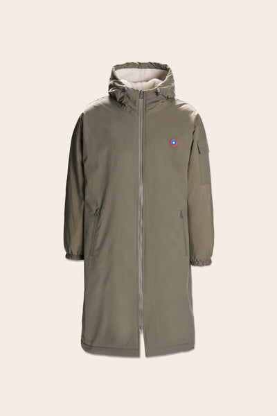 Turenne waterproof lined parka #kaki_color