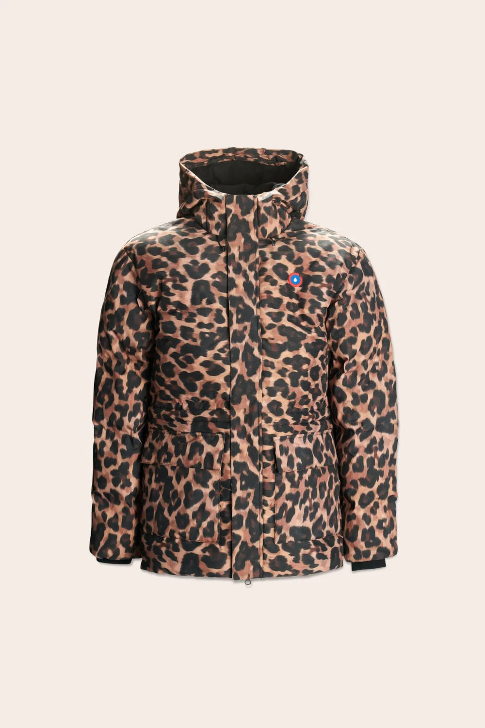 Aritzia leopard puffer online