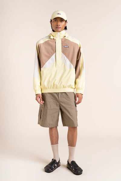 Abbesses - Tricolor sport jacket - Flotte #couleur_vanille