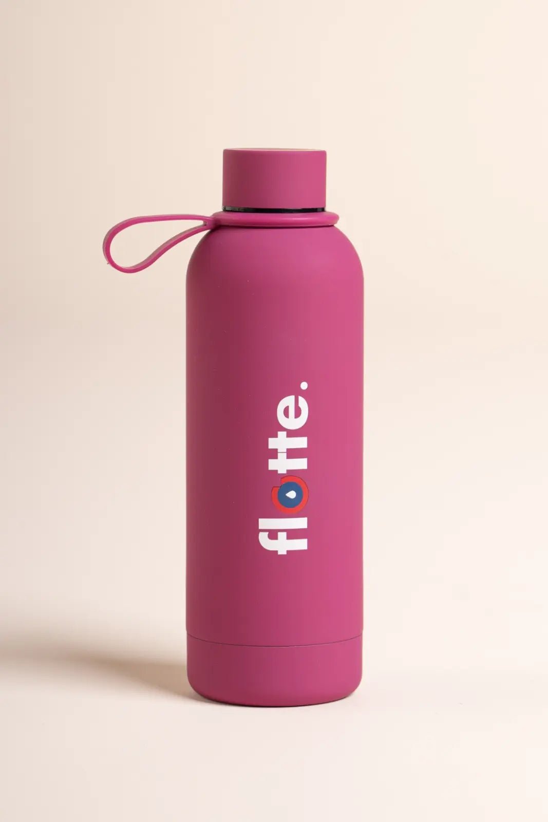 Gourd bottle holder in gum #couleur_fuschia