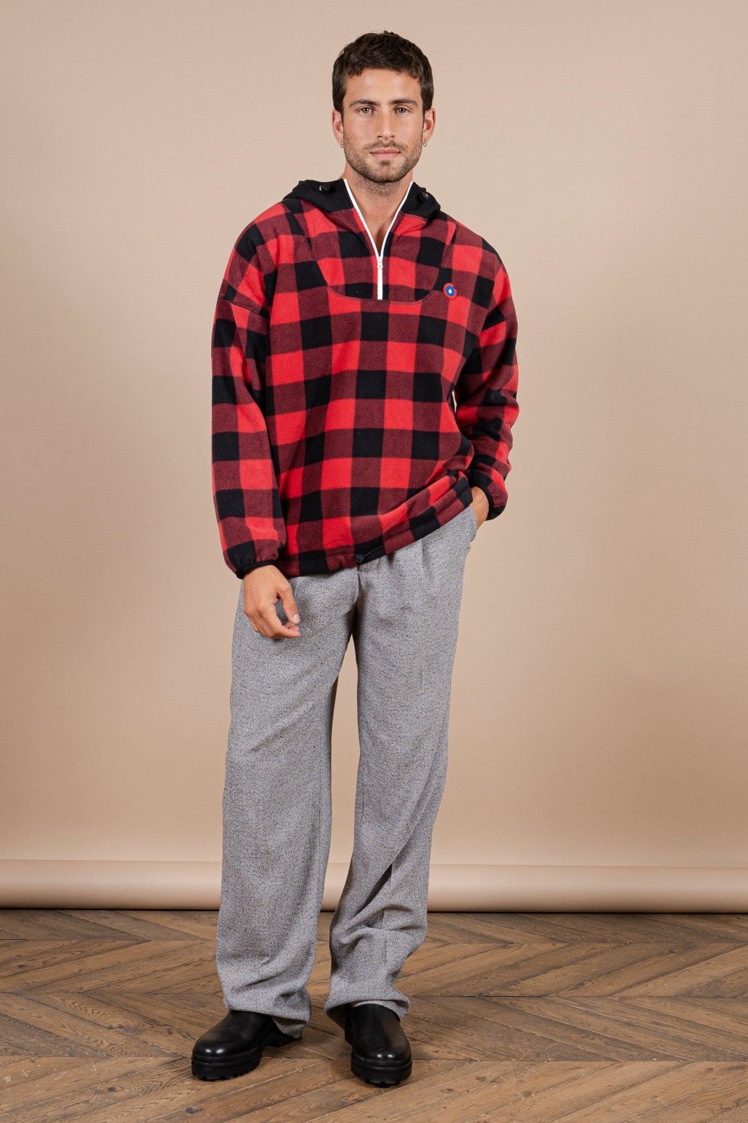 Belleville - Fleece Sweat - Flotte #couleur_ombre-tartan