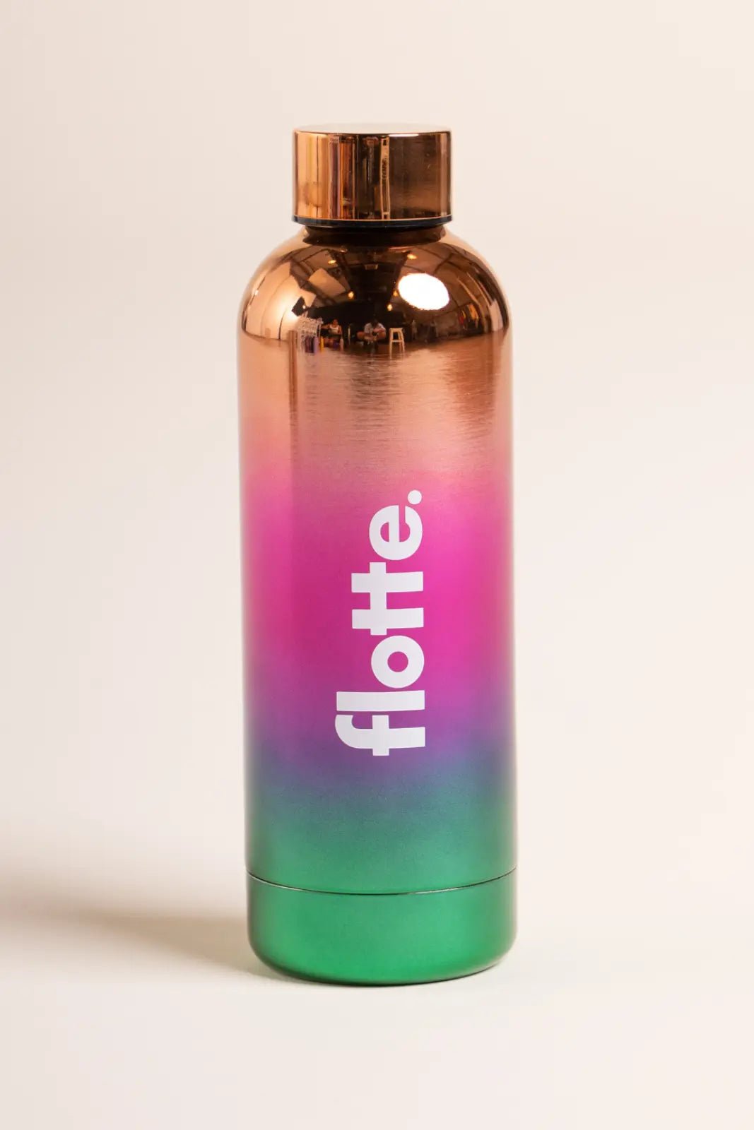 Isothermal stainless steel bottle - Gourd - Flotte #couleur_holo-pink