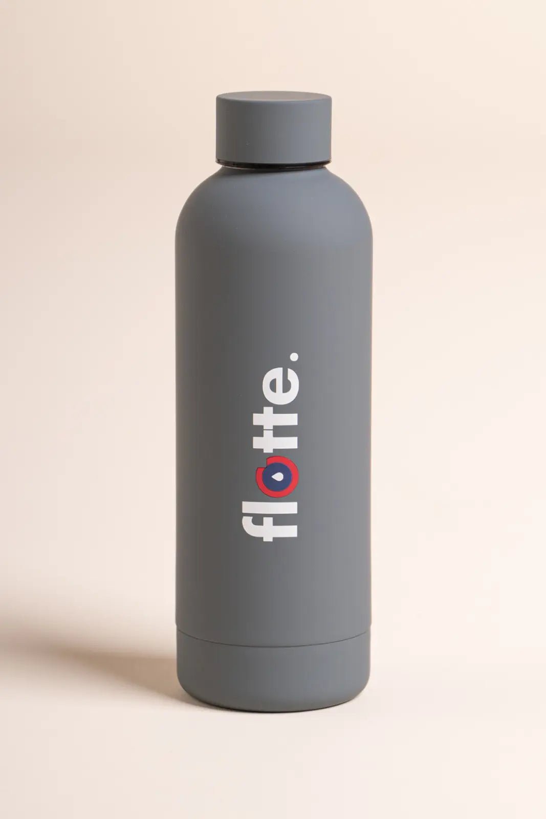 Isothermal stainless steel bottle - Gourd - Flotte #couleur_anthracite