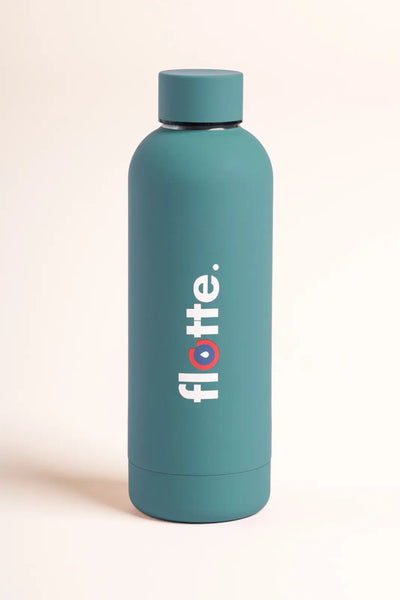 Isothermal stainless steel bottle - Gourd - Flotte #couleur_sapin