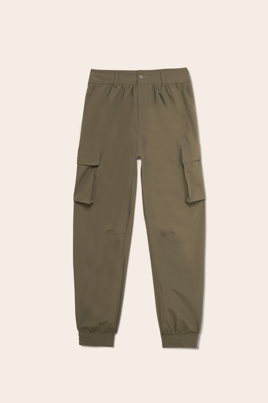 Gambetta waterproof multi-pocket cargo pants #kaki_color
