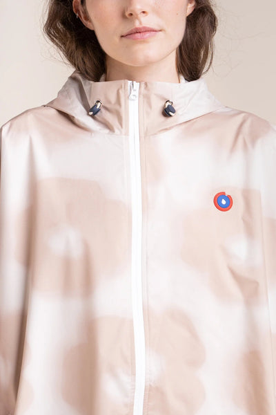 Liberté - Rain cape - Baggable windbreaker jacket - Flotte #couleur_daisy