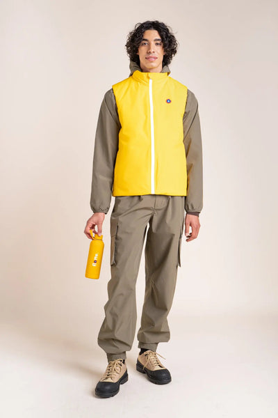 Opera - Waterproof sleeveless down jacket - Flotte #couleur_citron