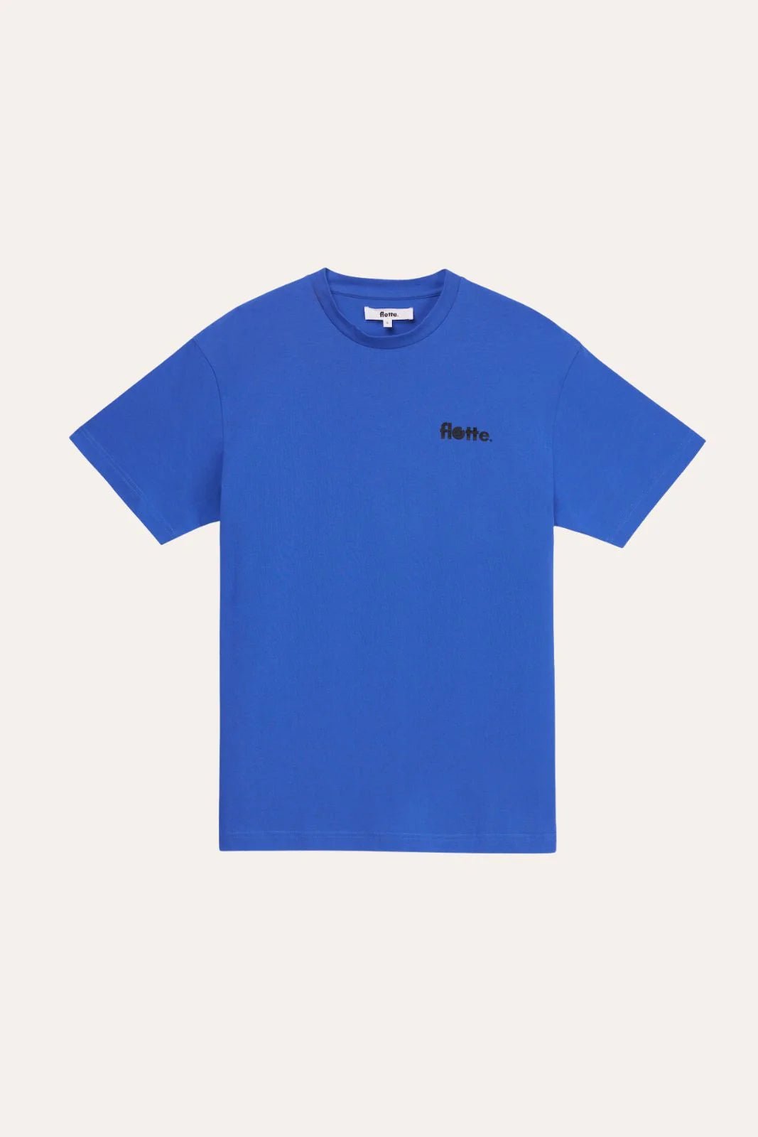 Temple water-repellent T-shirt in 100% cotton, made in Portugal #couleur_bleu-roi