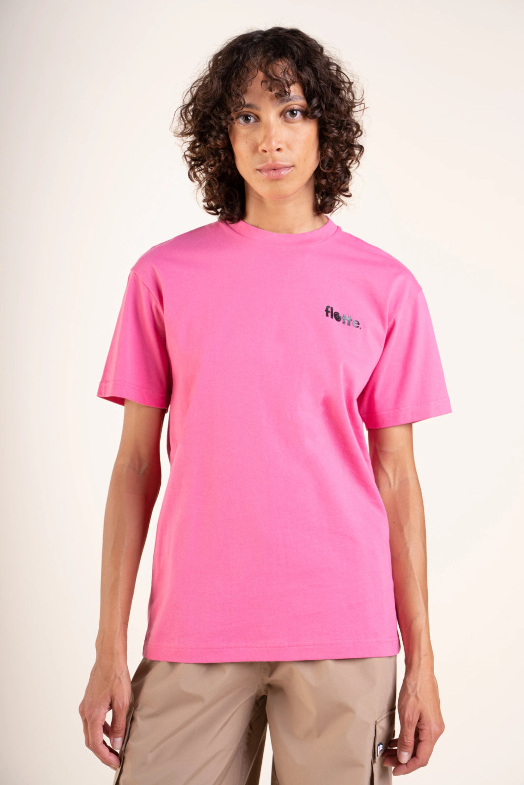 Temple water-repellent T-shirt in 100% cotton, made in Portugal #couleur_bonbon